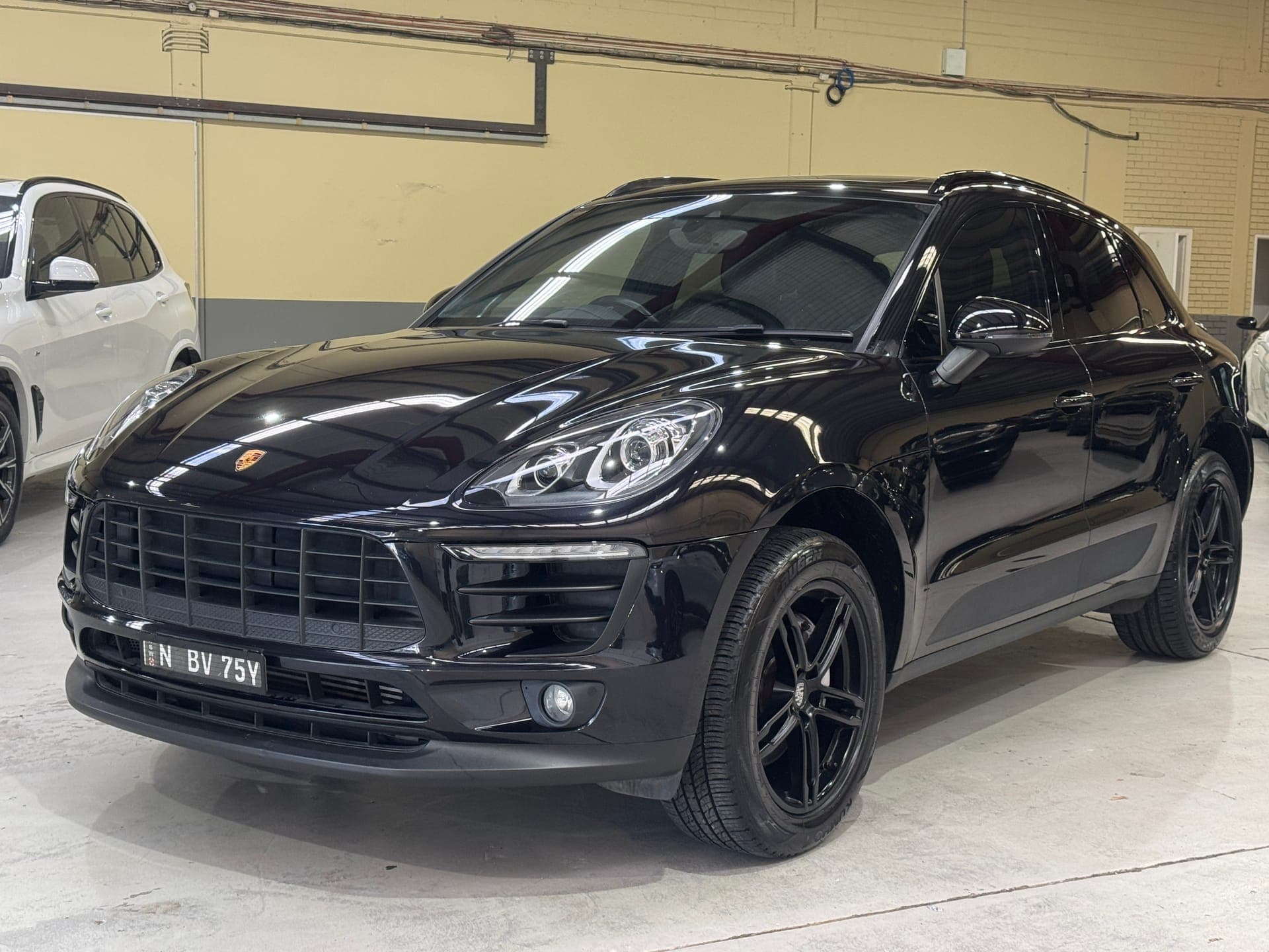 2017 Porsche Macan in Black — interior