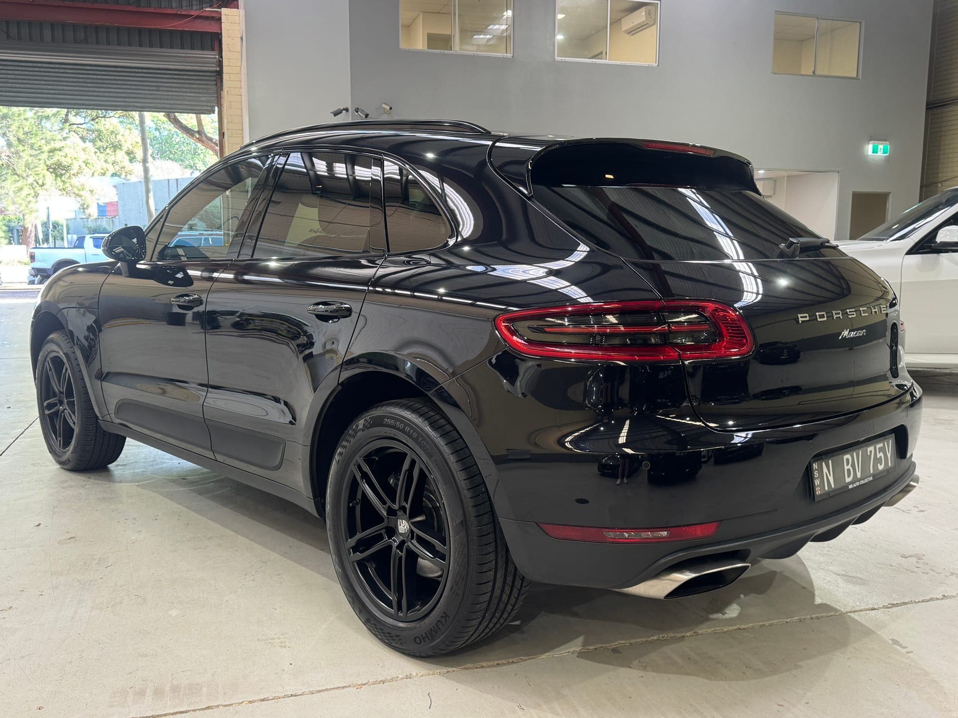 2017 Porsche Macan in Black — odometer