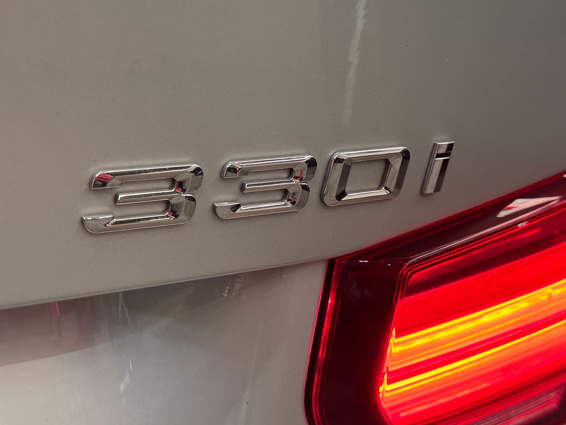2018 BMW 3 Series 330i M Sport F30 LCI in Silver — rear seats