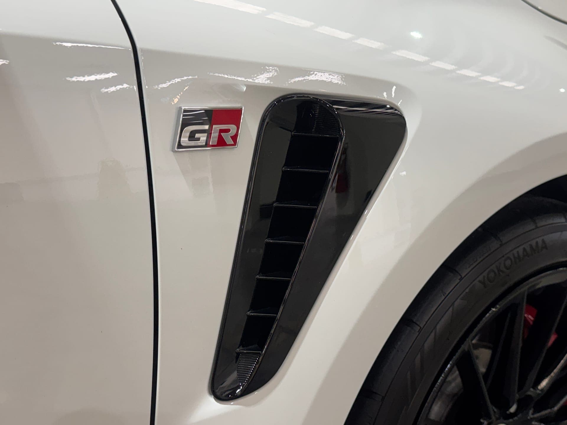 2023 Toyota GR Corolla GTS in White — dashboard