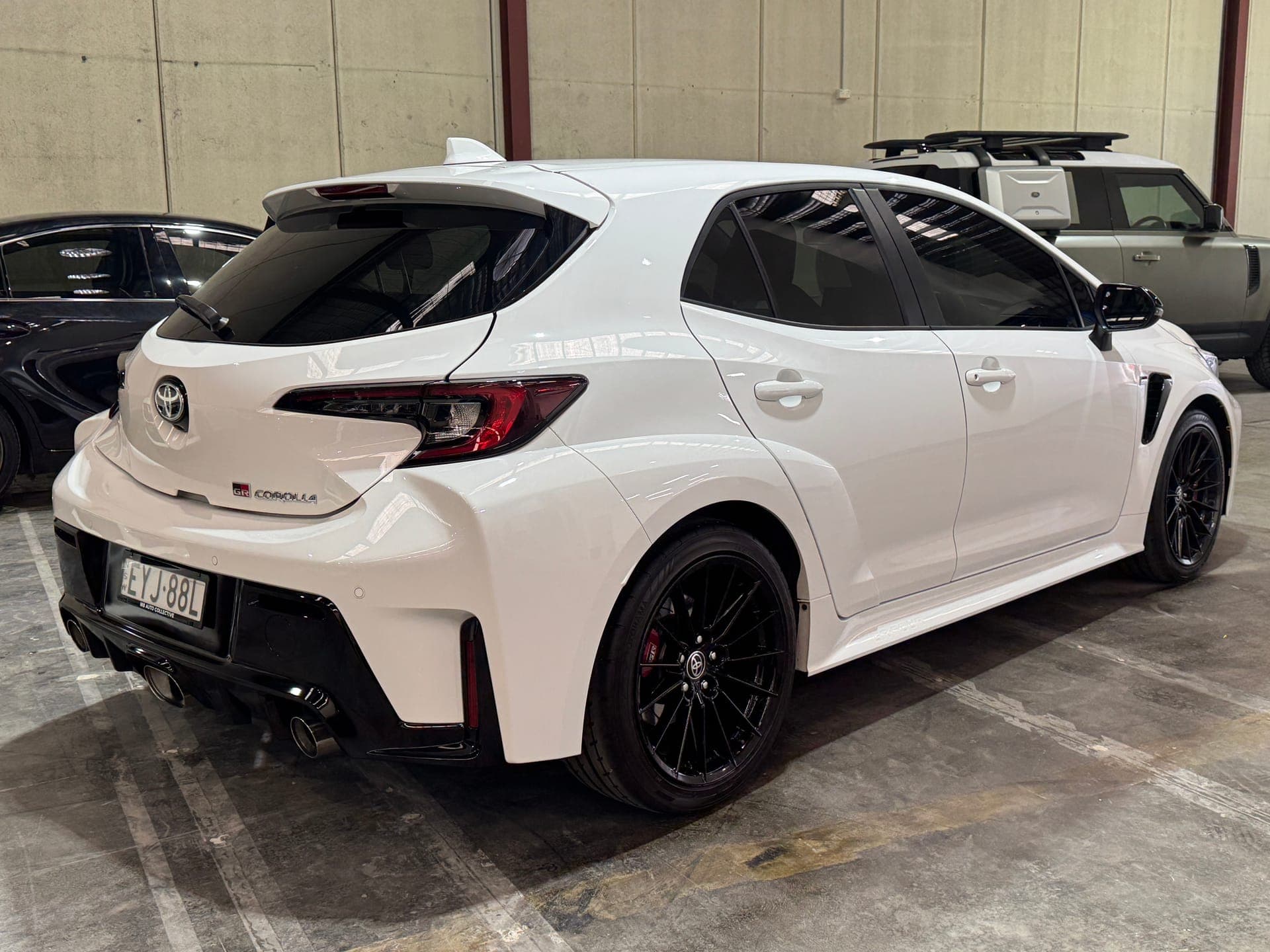 2023 Toyota GR Corolla GTS in White — infotainment