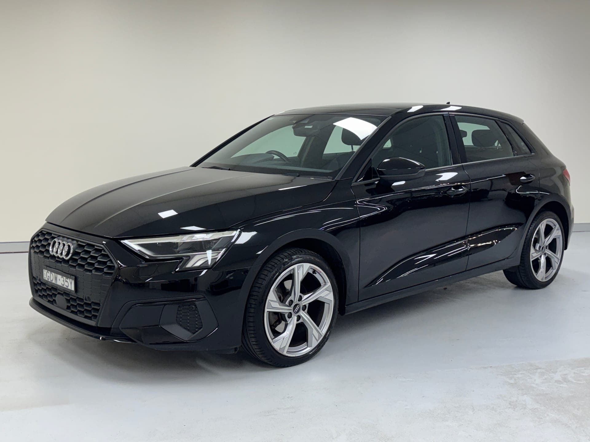 2022 Audi A3 35 TFSI MHEV S tronic in Black — exterior rear