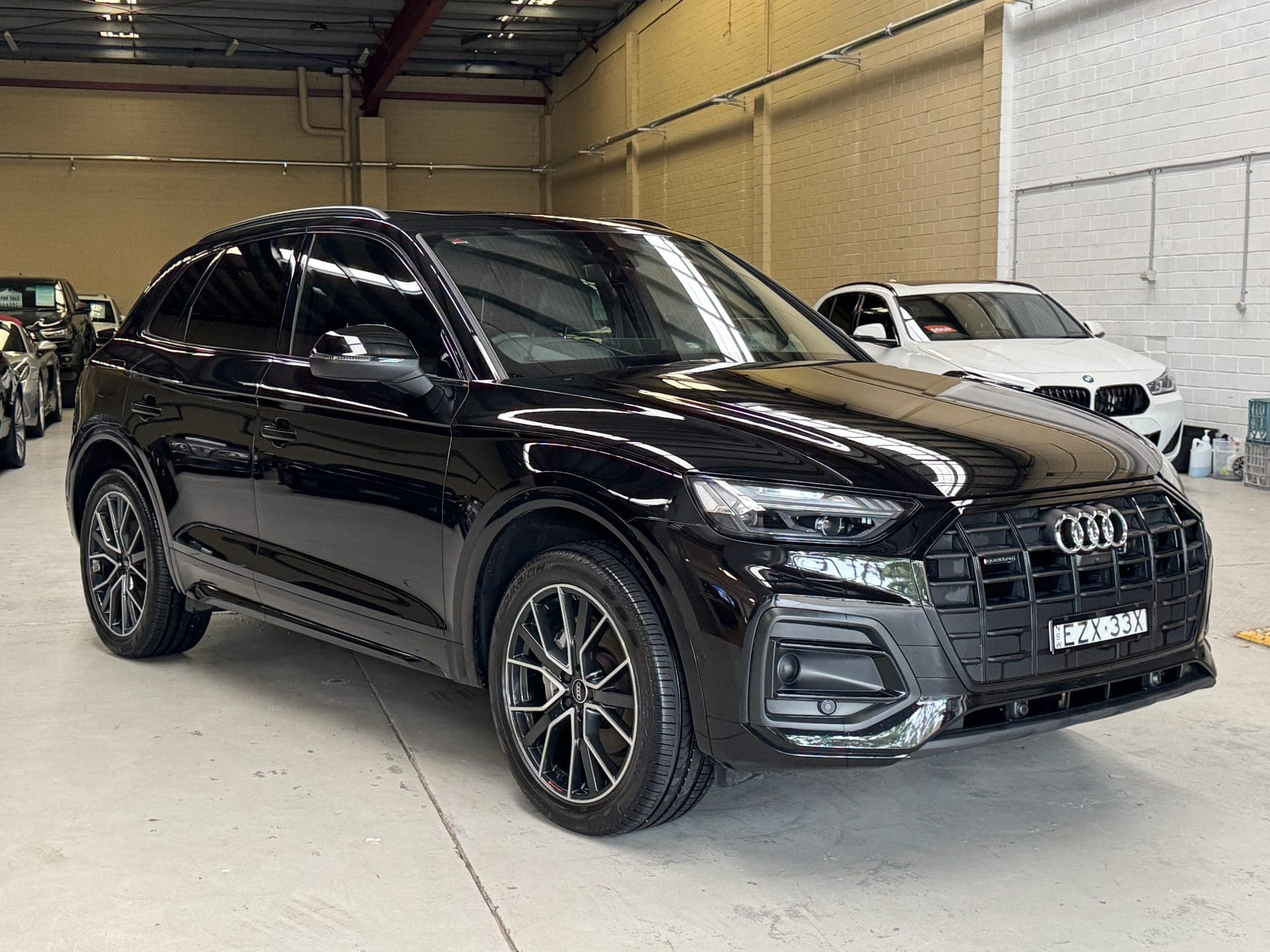 2023 Audi Q5 40 TDI Quattro Sport MHEV in Black — exterior rear