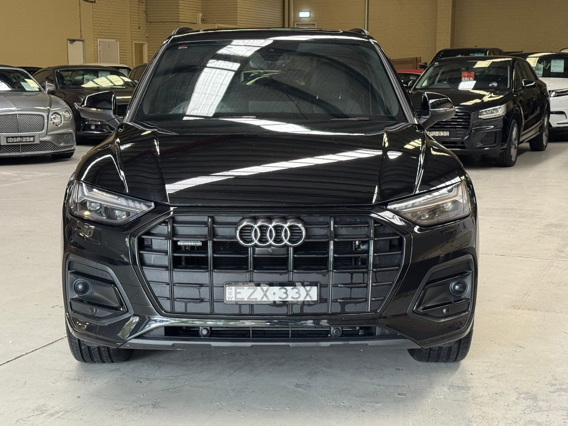 2023 Audi Q5 40 TDI Quattro Sport MHEV in Black — exterior side