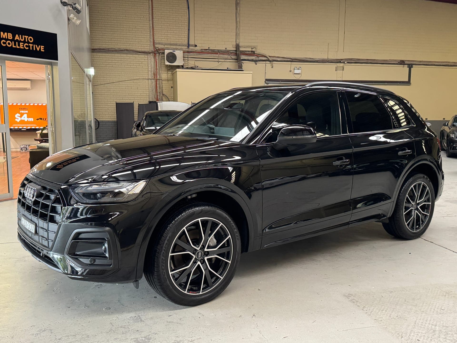 2023 Audi Q5 40 TDI Quattro Sport MHEV in Black — interior