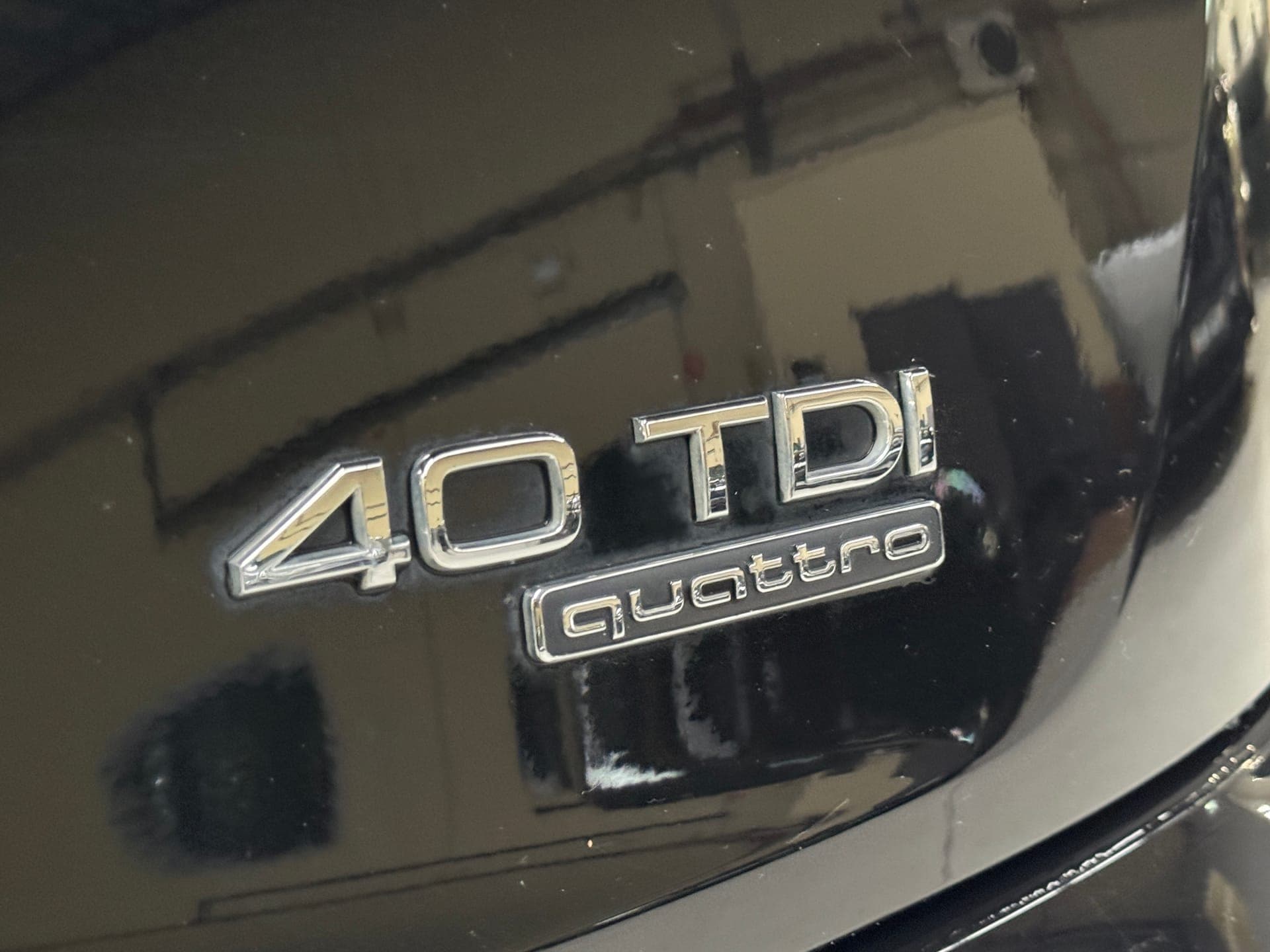 2023 Audi Q5 40 TDI Quattro Sport MHEV in Black — rear seats