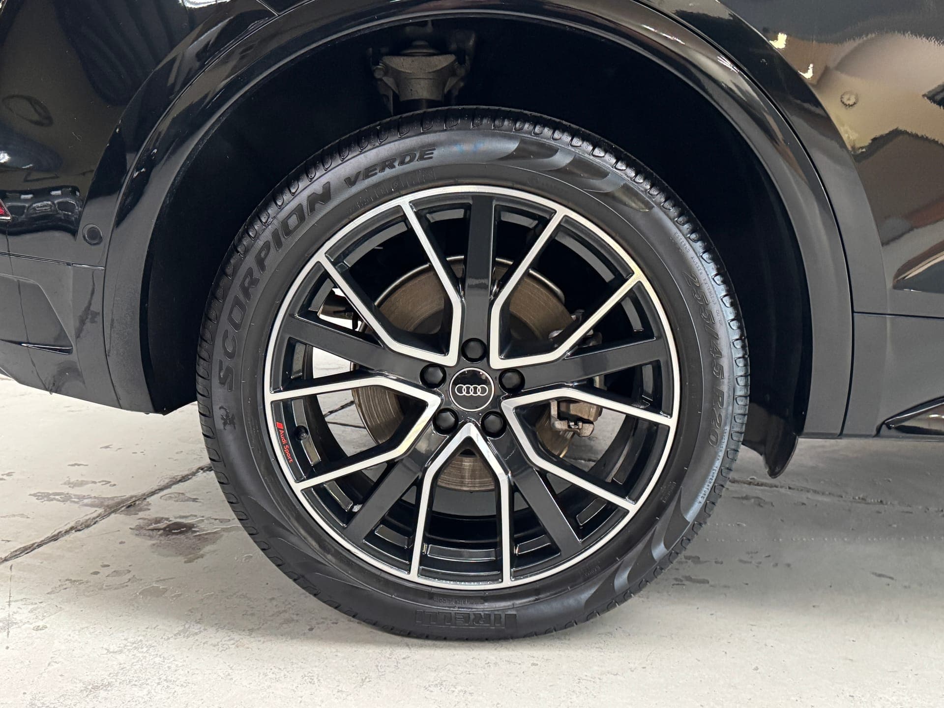 2023 Audi Q5 40 TDI Quattro Sport MHEV in Black — odometer