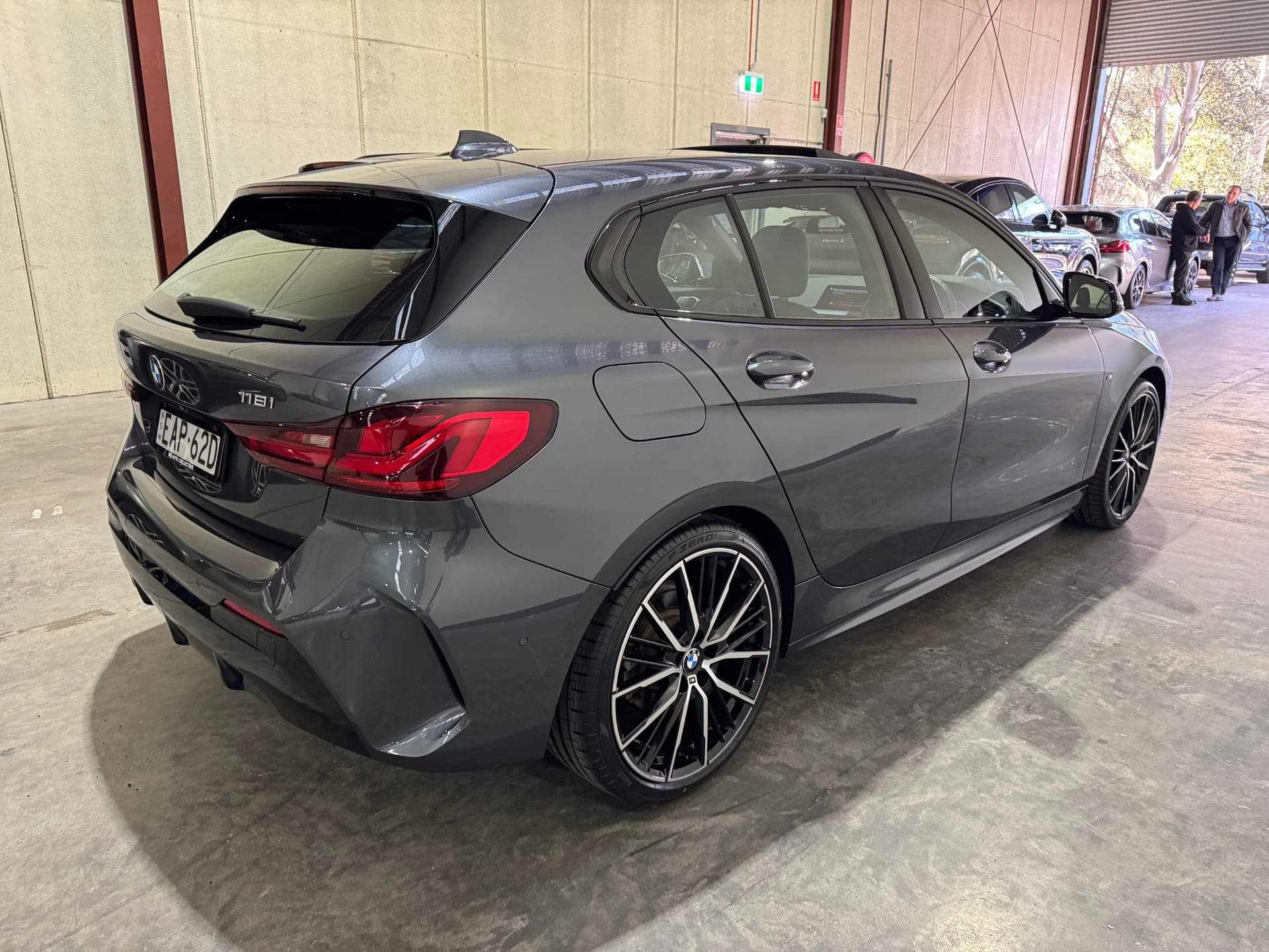 2020 BMW 1 Series 118i M Sport in Mineral Grey — interior