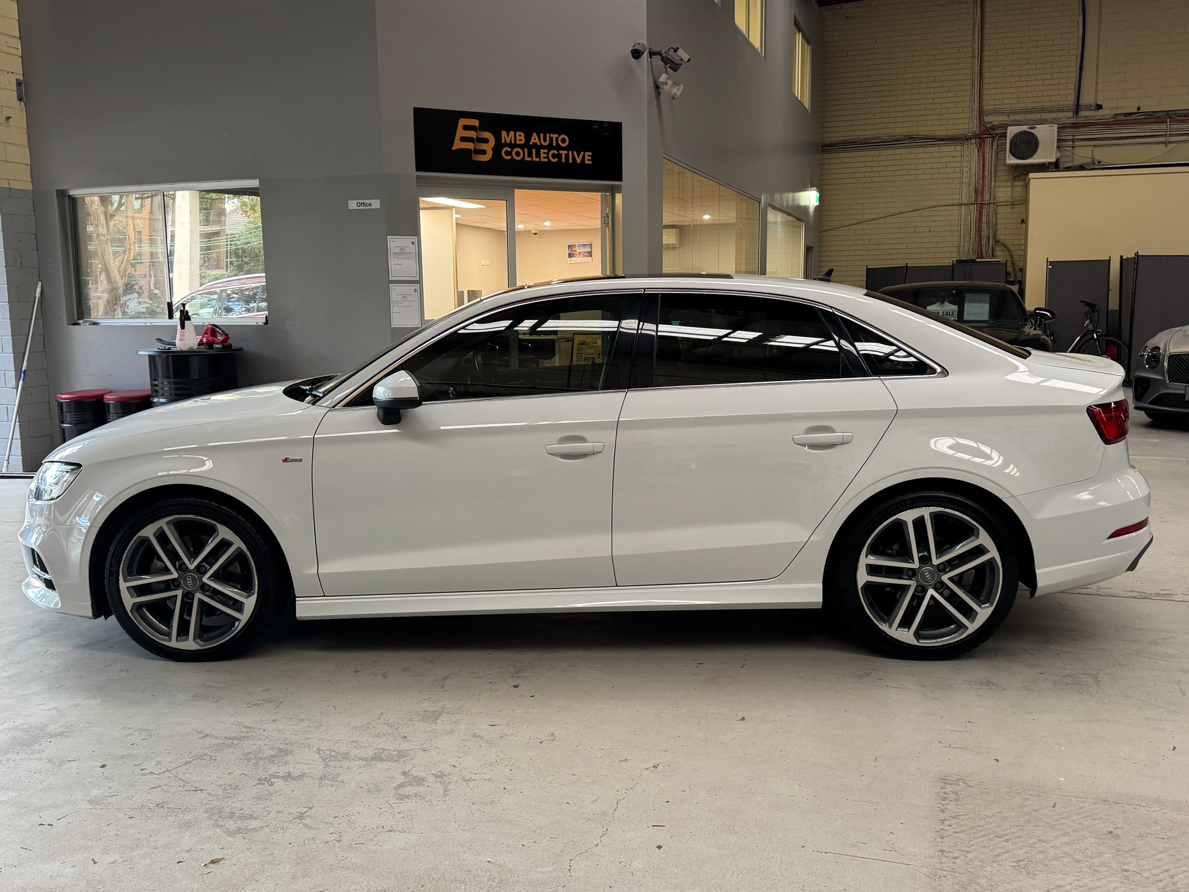 2020 Audi A3 40 TFSI S Line Plus 8V MY20 in White — dashboard