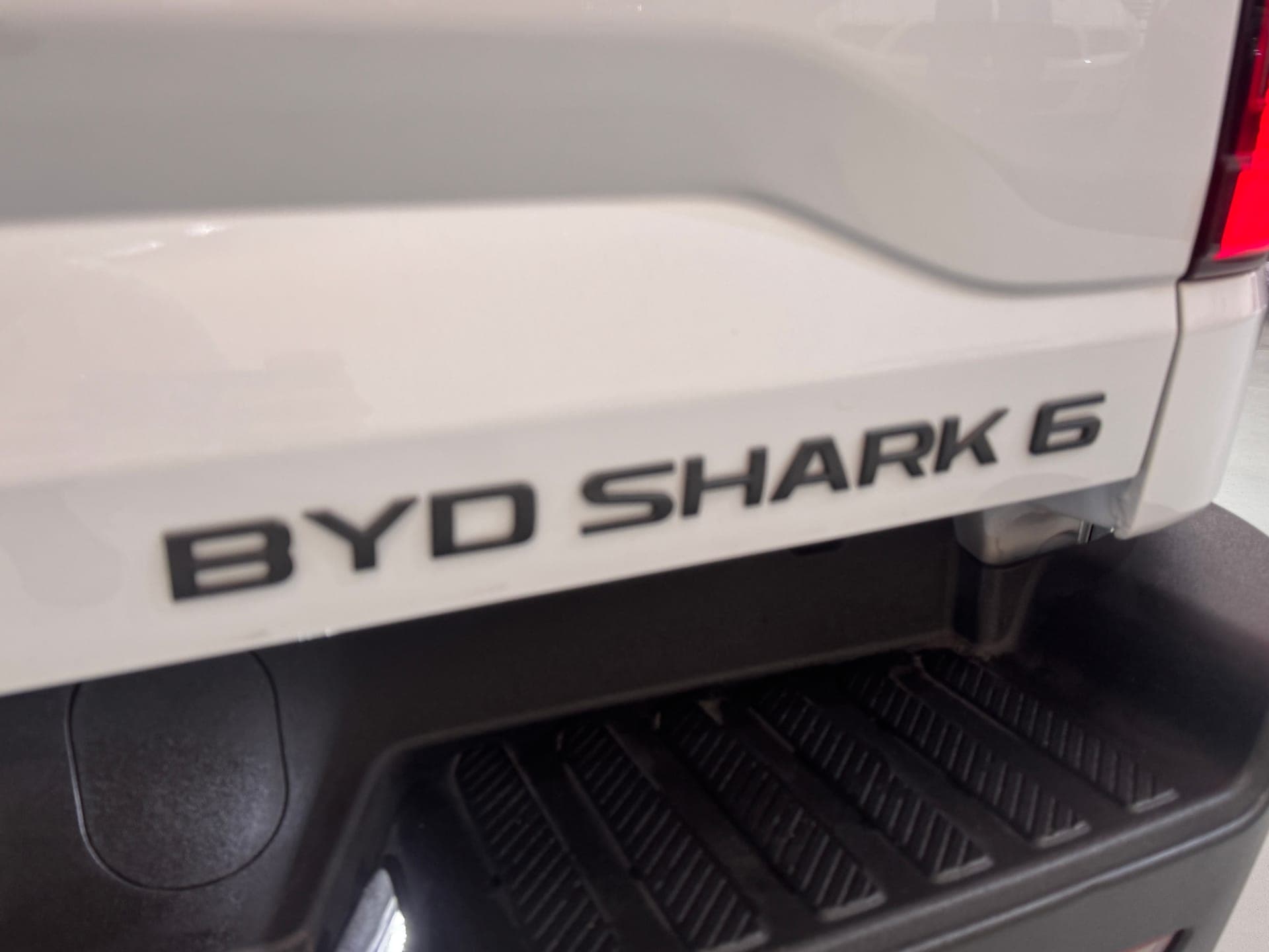 2024 BYD Shark 6 Dual Motor Premium in White — boot