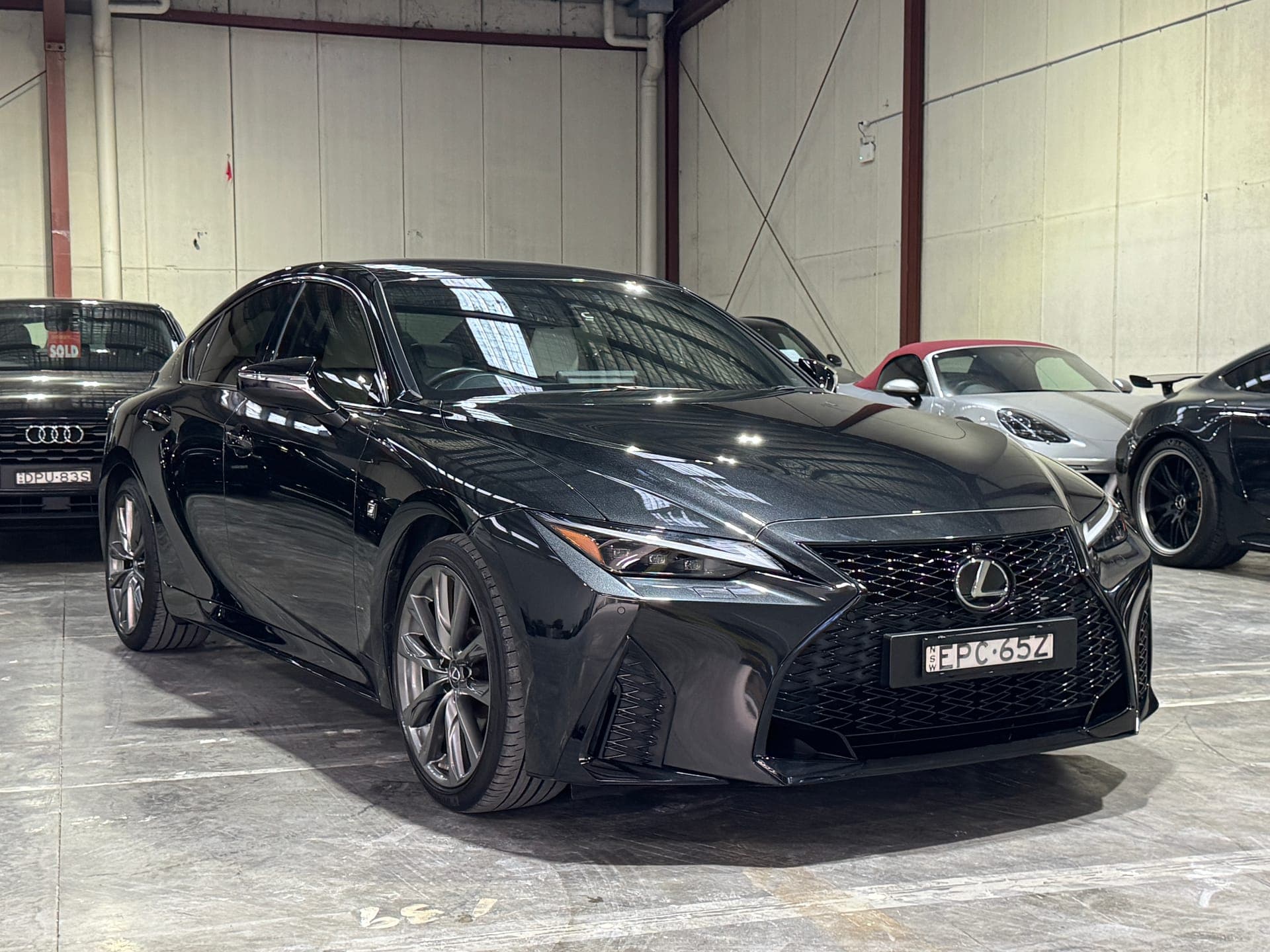 2021 Lexus IS300 F SPORT in Black
