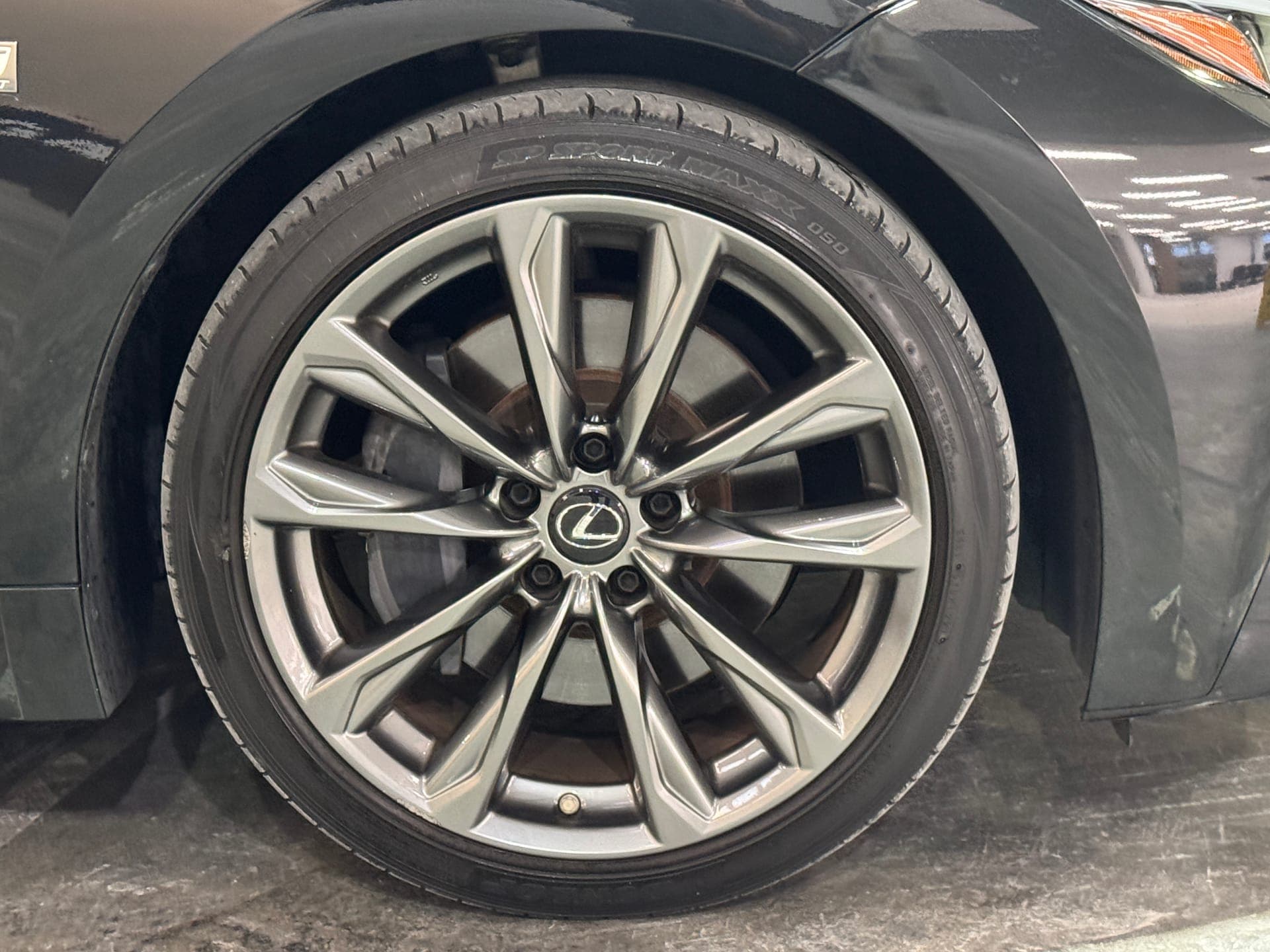 2021 Lexus IS300 F SPORT in Black — dashboard