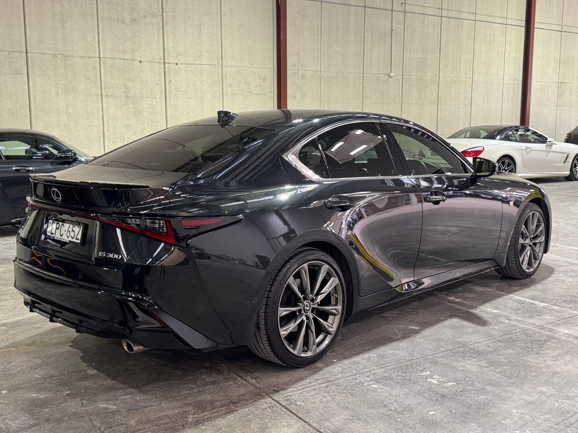 2021 Lexus IS300 F SPORT in Black — front seats