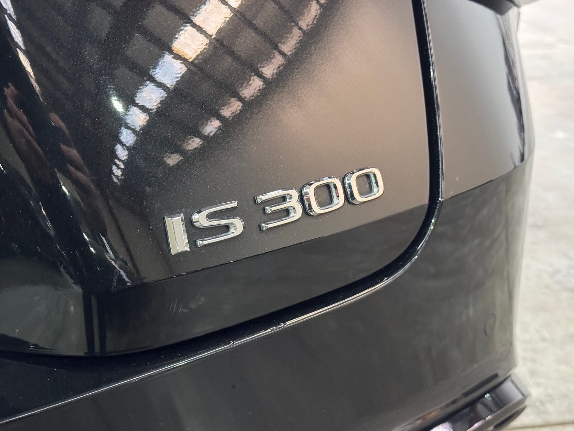 2021 Lexus IS300 F SPORT in Black — boot