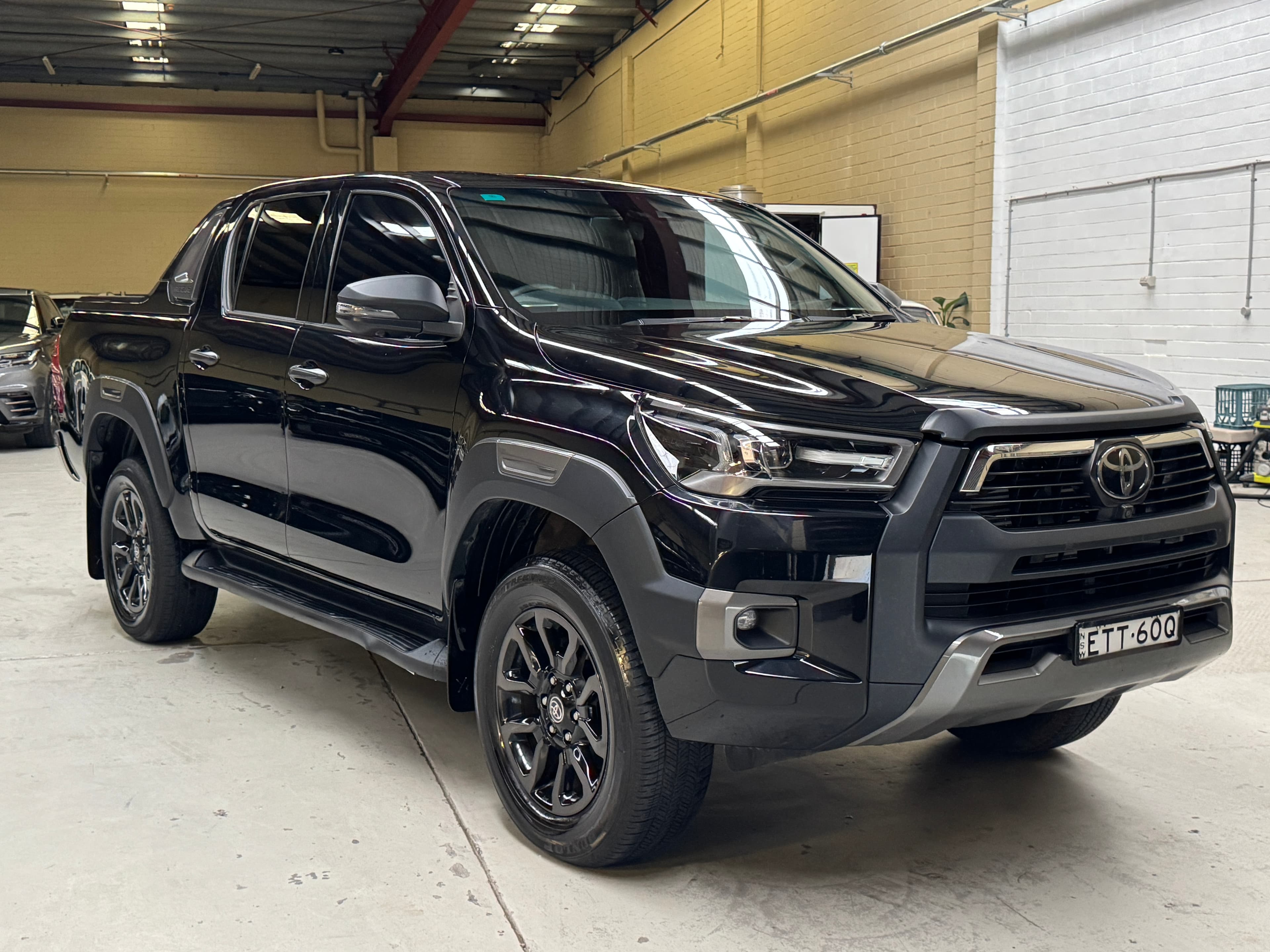 2022 TOYOTA HILUX ROGUE (4x4) GUN126R in BLACK — exterior side