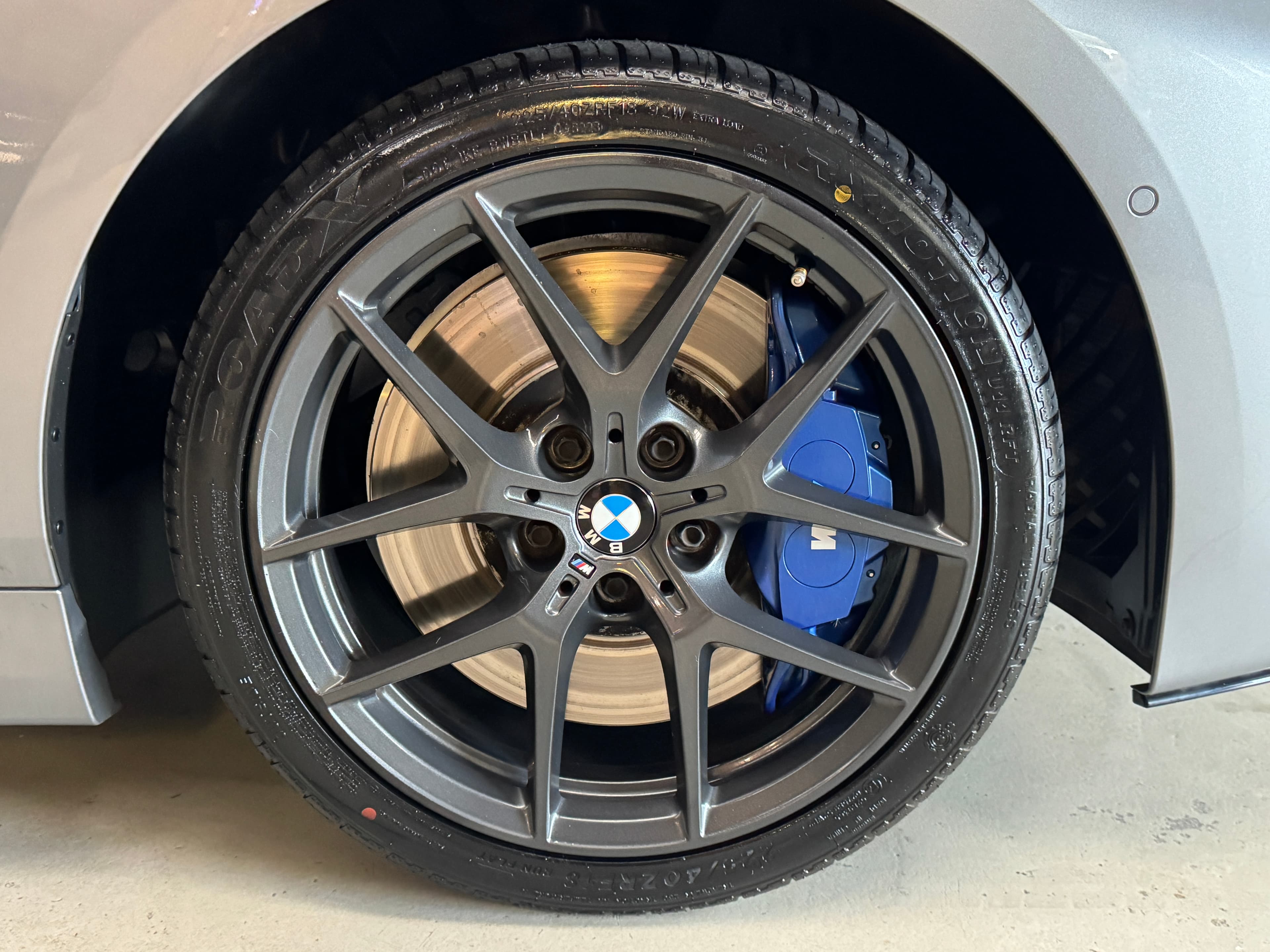 2023 BMW 1 Series M135i xDrive in Grey — rear seats