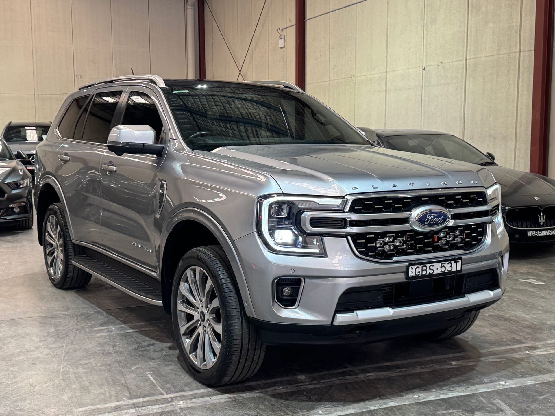 2023 Ford Everest Platinum (4WD) UB MY24 in Silver