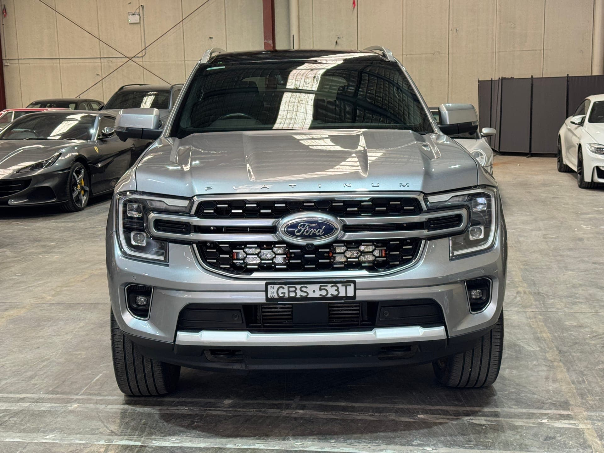 2023 Ford Everest Platinum (4WD) UB MY24 in Silver — exterior rear