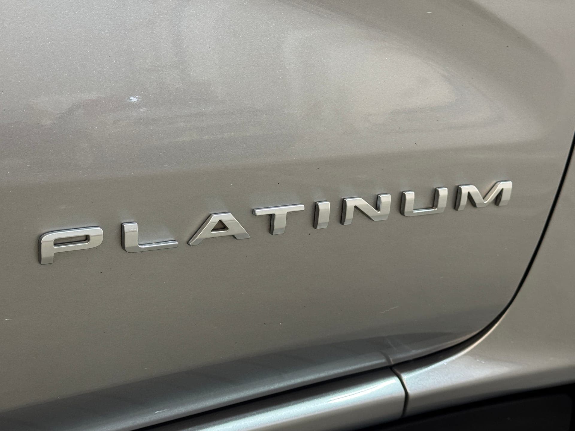 2023 Ford Everest Platinum (4WD) UB MY24 in Silver — dashboard