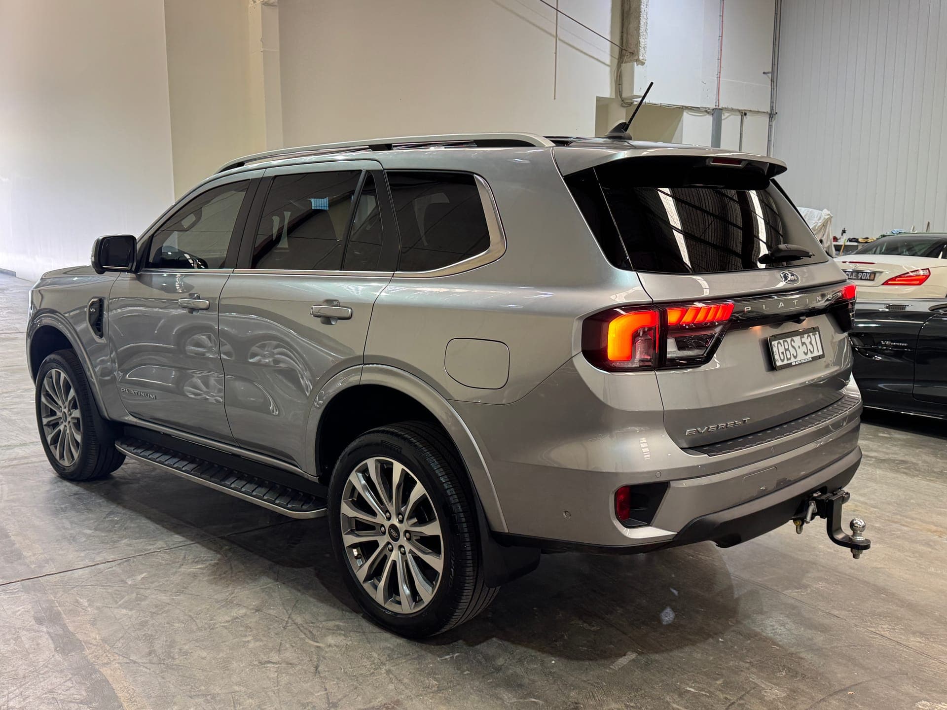 2023 Ford Everest Platinum (4WD) UB MY24 in Silver — odometer