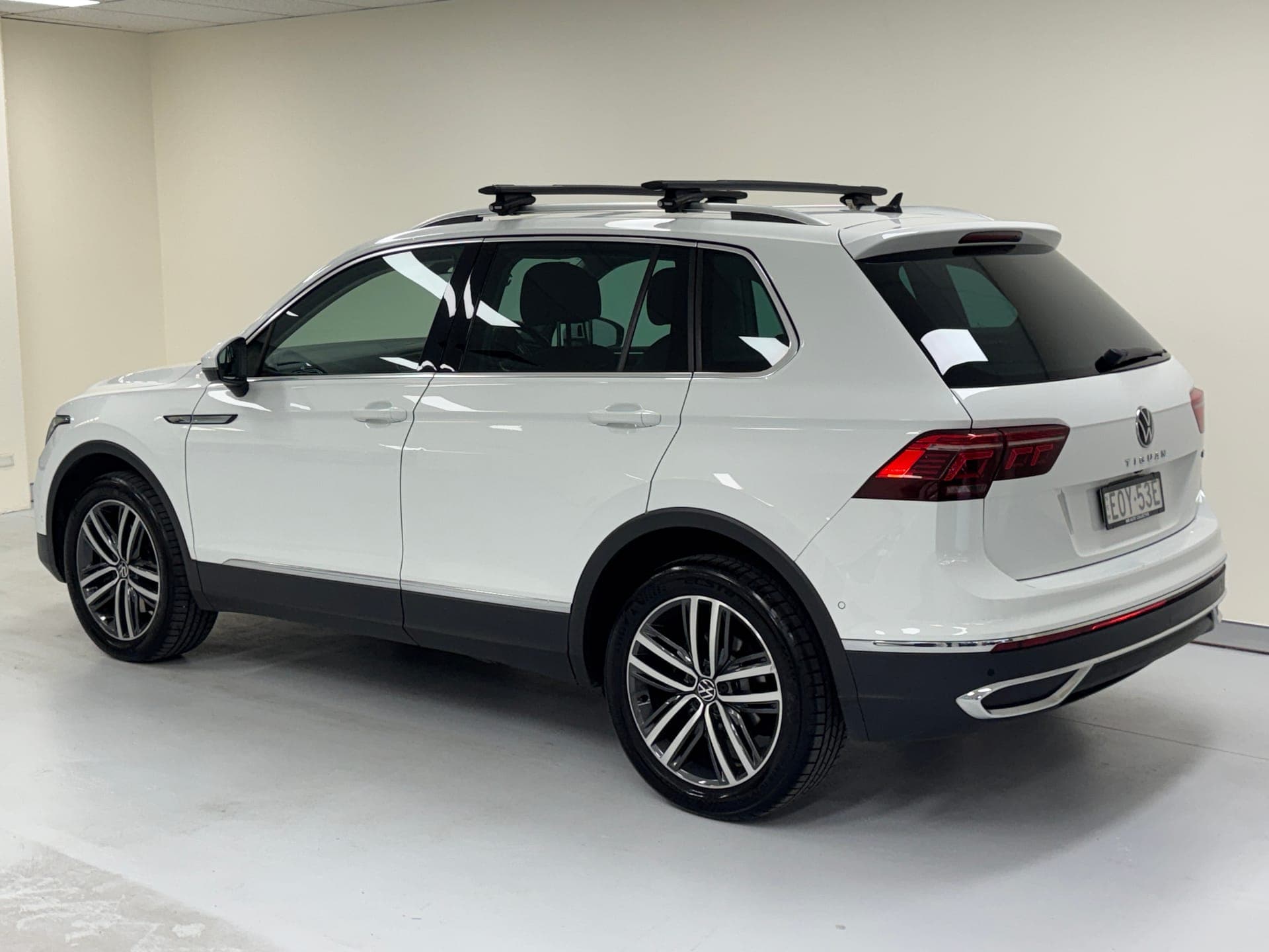 2021 Volkswagen Tiguan 162TSI Elegance in White — front seats