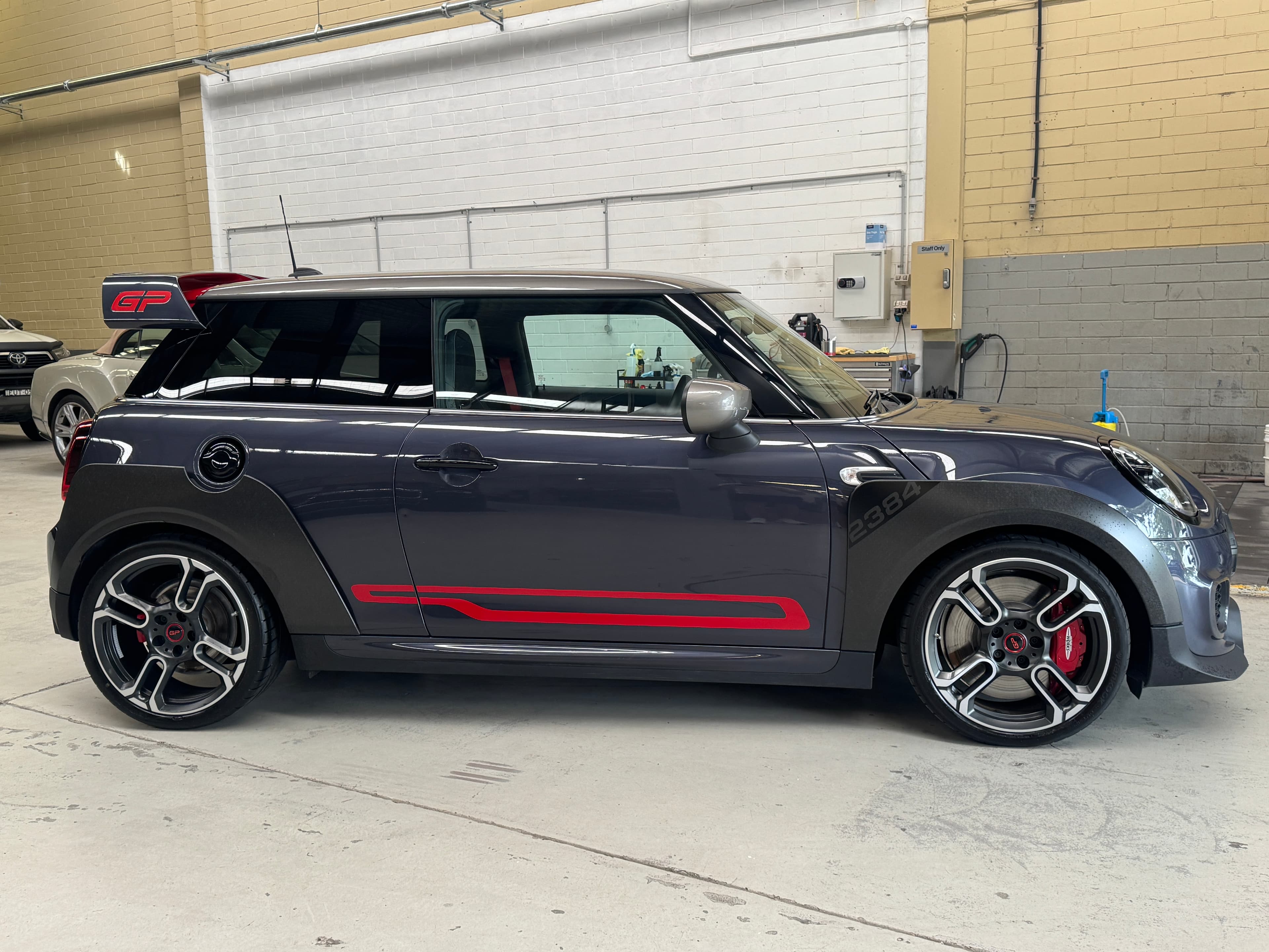 2020 MINI 3D Hatch 3D HATCH JOHN COOPER WORKS GP F56 TURBO MPFI 2.0L 8 SP AUTOMATIC in GREY — dashboard