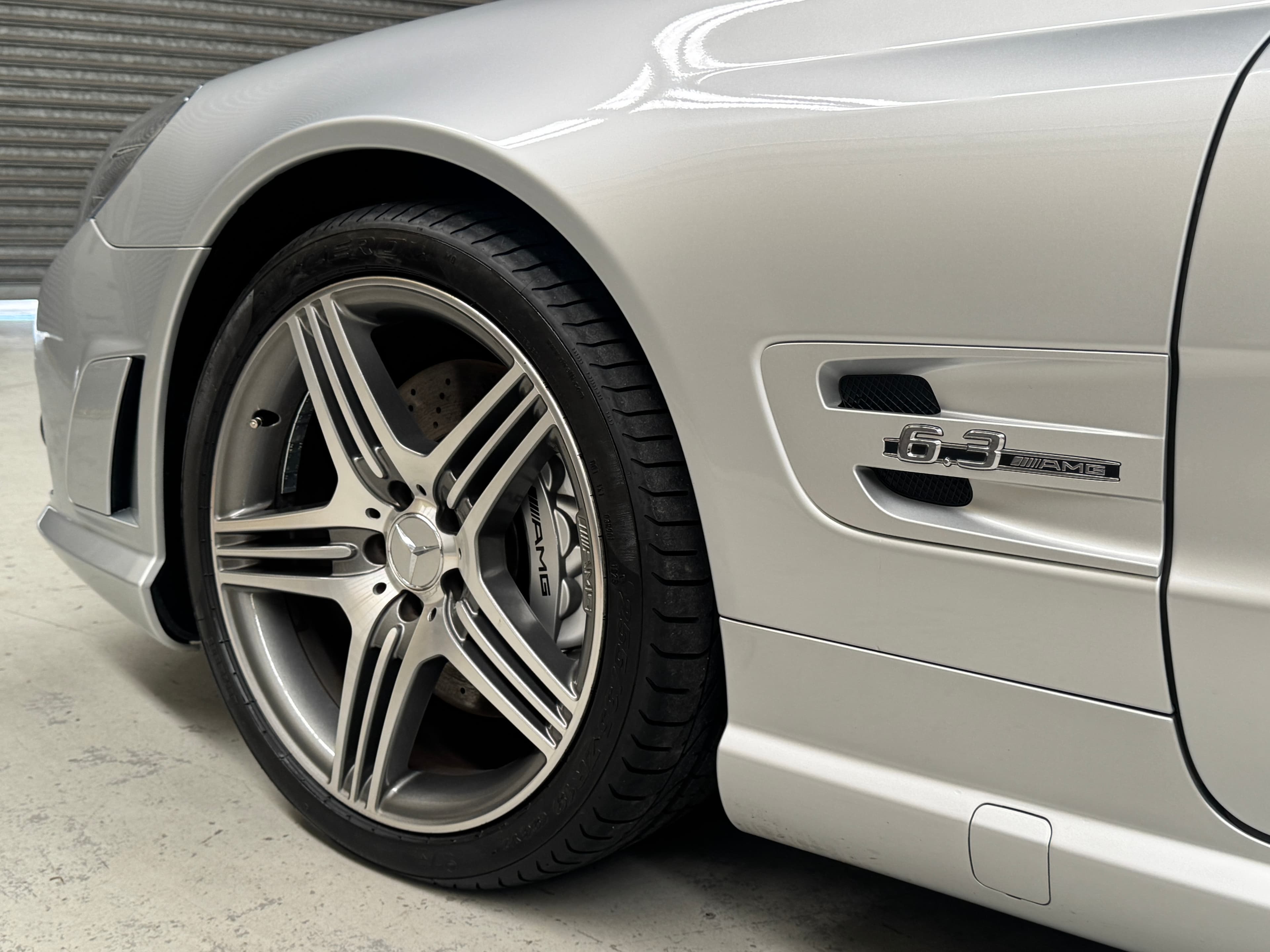 2008 Mercedes-Benz SL 63 AMG R230 08 Upgrade in Silver — rear seats