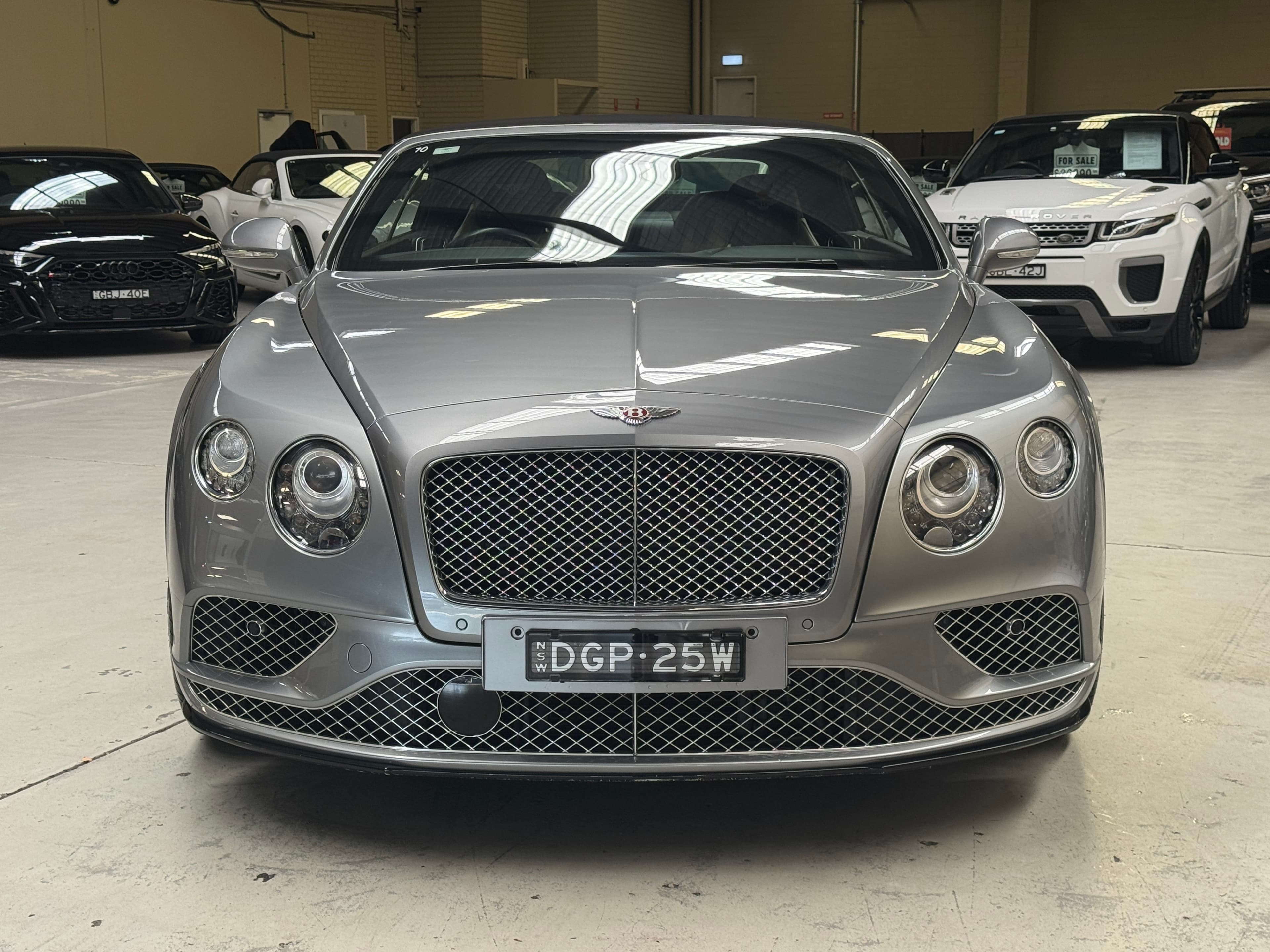 2017 Bentley CONTINENTAL V8S in Hallmark Silver — interior